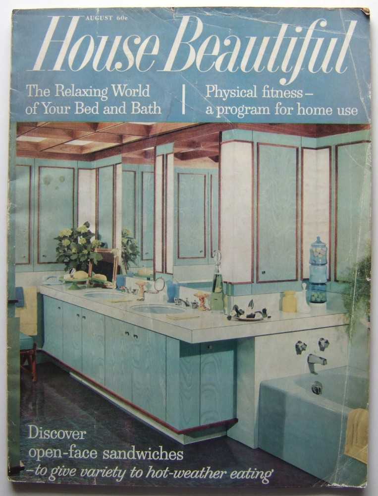 Image for House Beautiful (August, 1961 Vol. 103, #8)