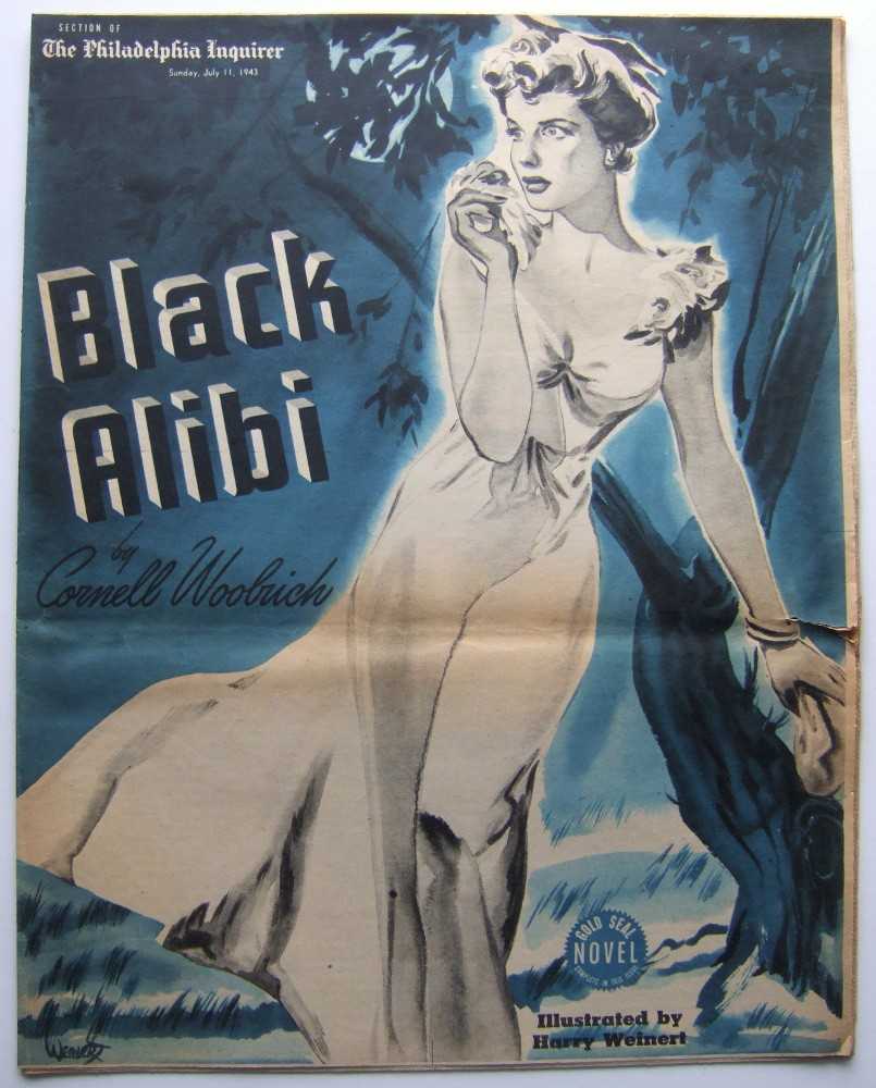 Image for Black Alibi (Gold Seal Novel, presented by the Philadelphia Inquirer, Sunday, July 11th, 1943)