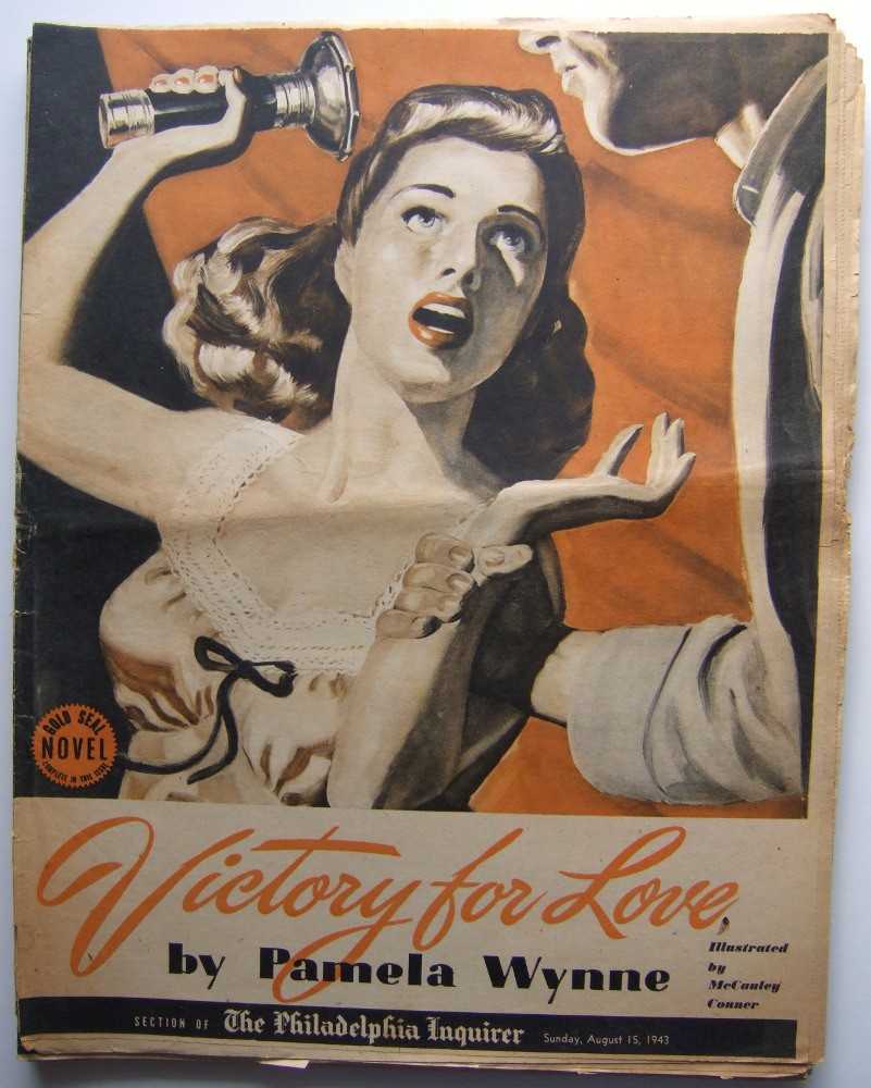 Victory For Love (Gold Seal Novel, presented by the Philadelphia Inquirer, Sunday, August 15th, 1943) Image for Victory For Love (Gold Seal Novel, presented by the Philadelphia Inquirer, Sunday, August 15th, 1943)