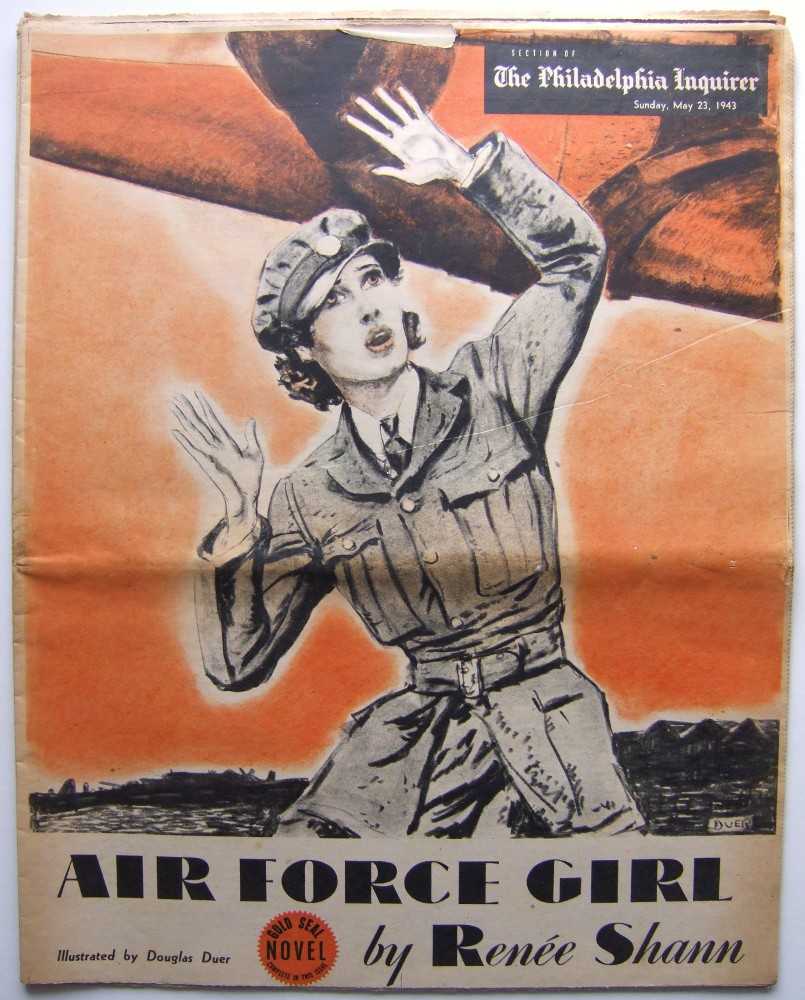 Image for Air Force Girl (Gold Seal Novel, presented by the Philadelphia Inquirer, Sunday, May 23rd, 1943)