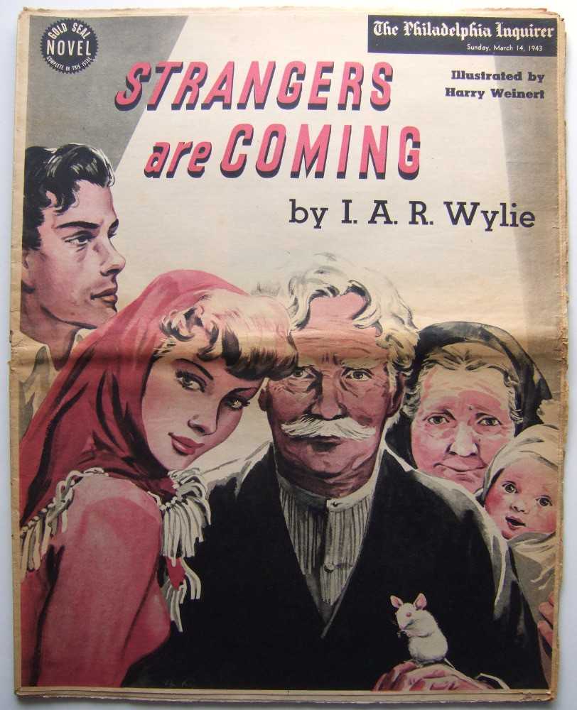 Image for Strangers Are Coming (Gold Seal Novel, presented by the Philadelphia Inquirer, Sunday, March 14th, 1943)