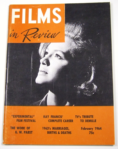 Image for Films in Review (February, 1964)