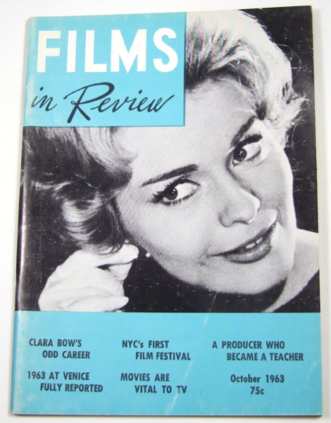 Films in Review (October, 1963) Image for Films in Review (October, 1963)