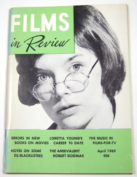 Image for Films in Review (April, 1969)