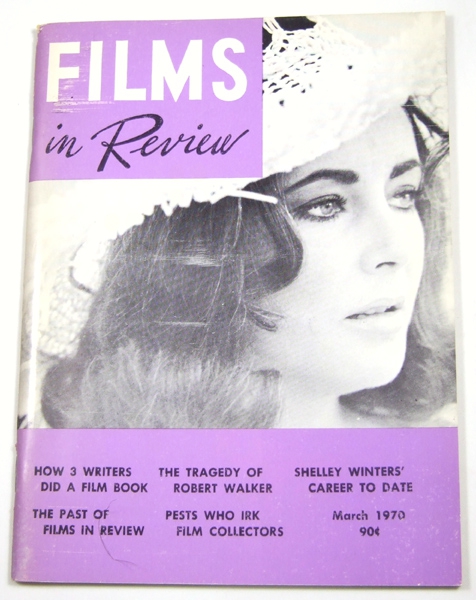 Image for Films in Review (March, 1970)