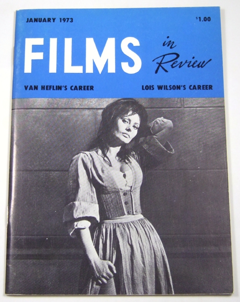 Films in Review (January, 1973) Image for Films in Review (January, 1973)