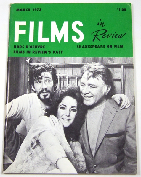 Films in Review (March, 1973) Image for Films in Review (March, 1973)