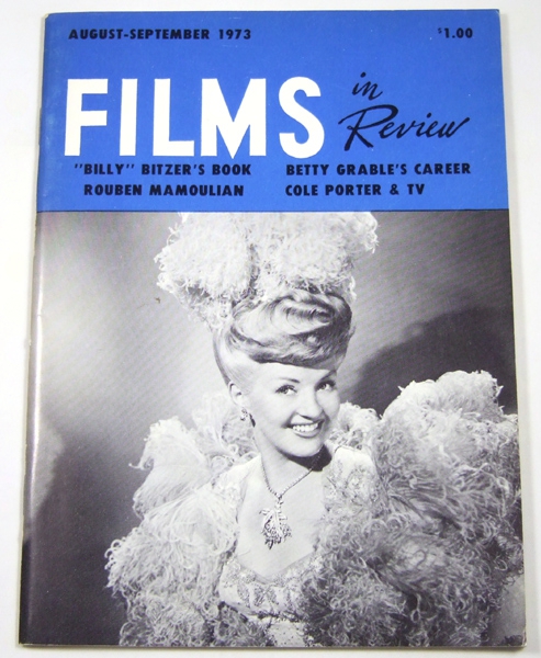 Image for Films in Review (August-September, 1973)