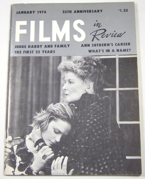 Image for Films in Review (January, 1974)