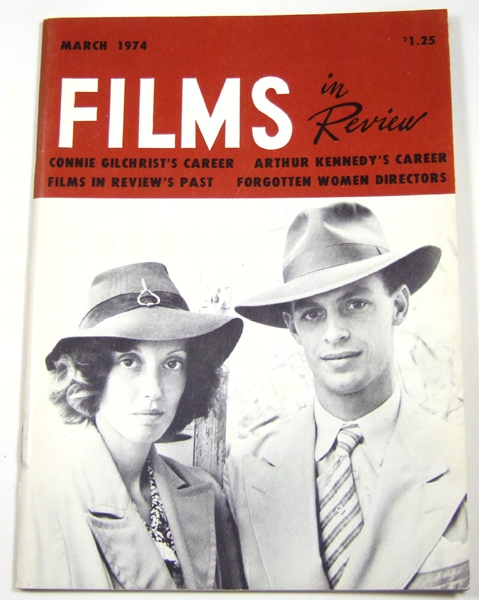 Image for Films in Review (March, 1974)