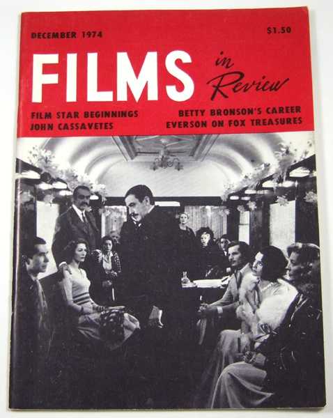 Films in Review (December, 1974) Image for Films in Review (December, 1974)