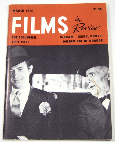 Image for Films in Review (March, 1975)