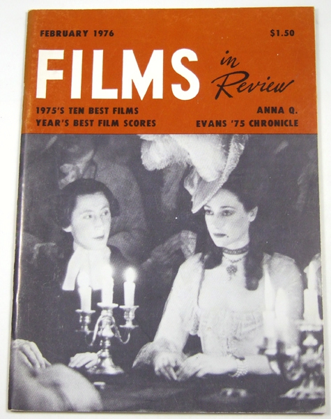 Image for Films in Review (February, 1976)
