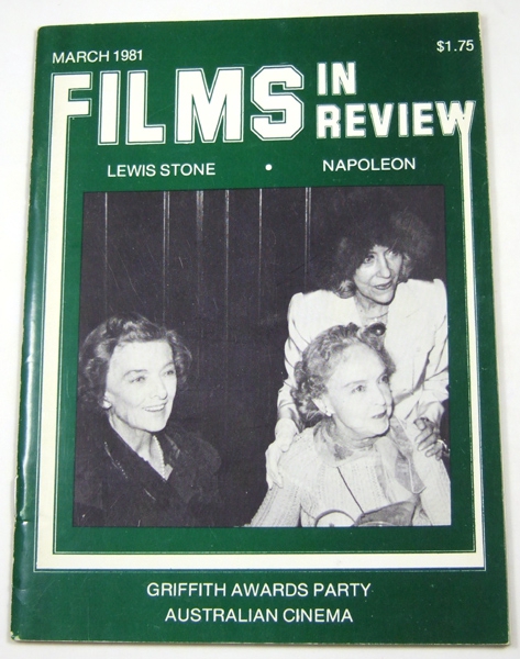 Films in Review (March, 1981) Image for Films in Review (March, 1981)