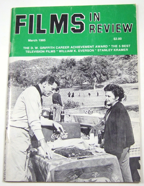 Films in Review (March, 1985) Image for Films in Review (March, 1985)