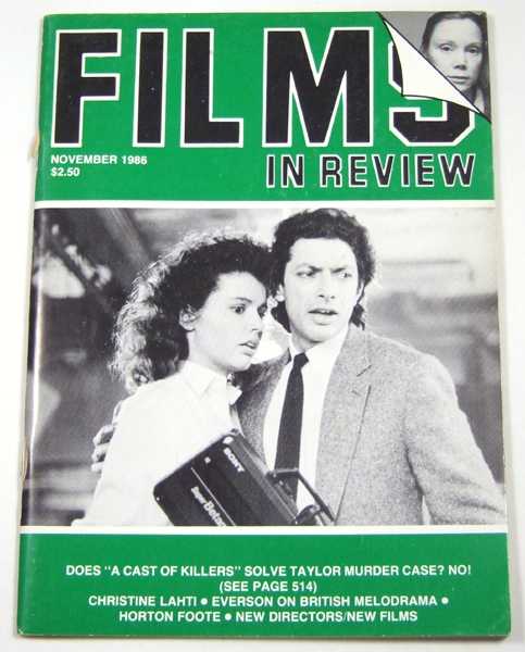 Image for Films in Review (November, 1986)