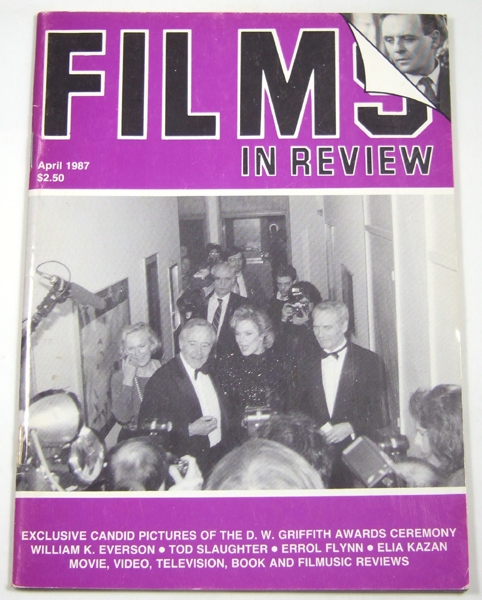 Image for Films in Review (April, 1987)