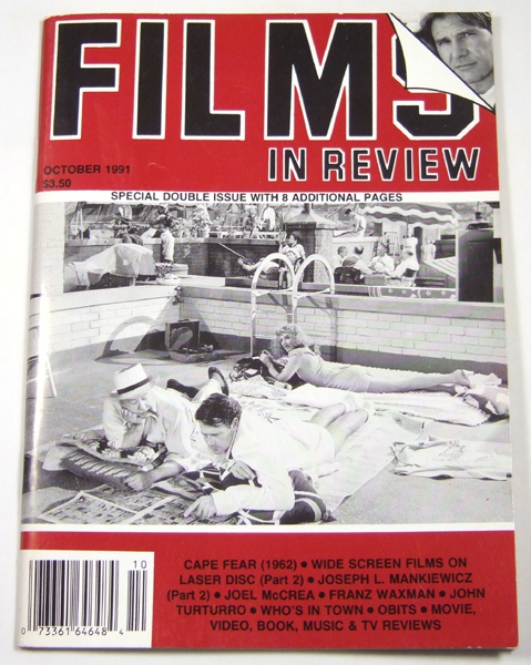 Films in Review (October, 1991) Image for Films in Review (October, 1991)