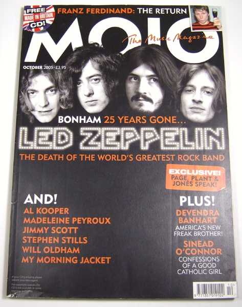 Image for Mojo Music Magazine #143 (October, 2005)