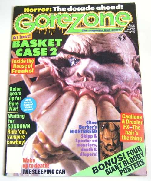 Image for Gorezone #12 (March, 1990)
