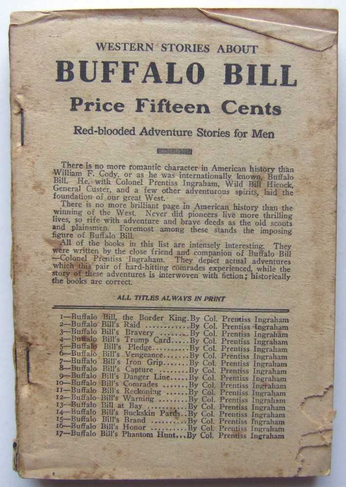 Image for Buffalo Bill and Grizzly Dan; or A Prairie Mystery (Buffalo Bull Border Stories #157)