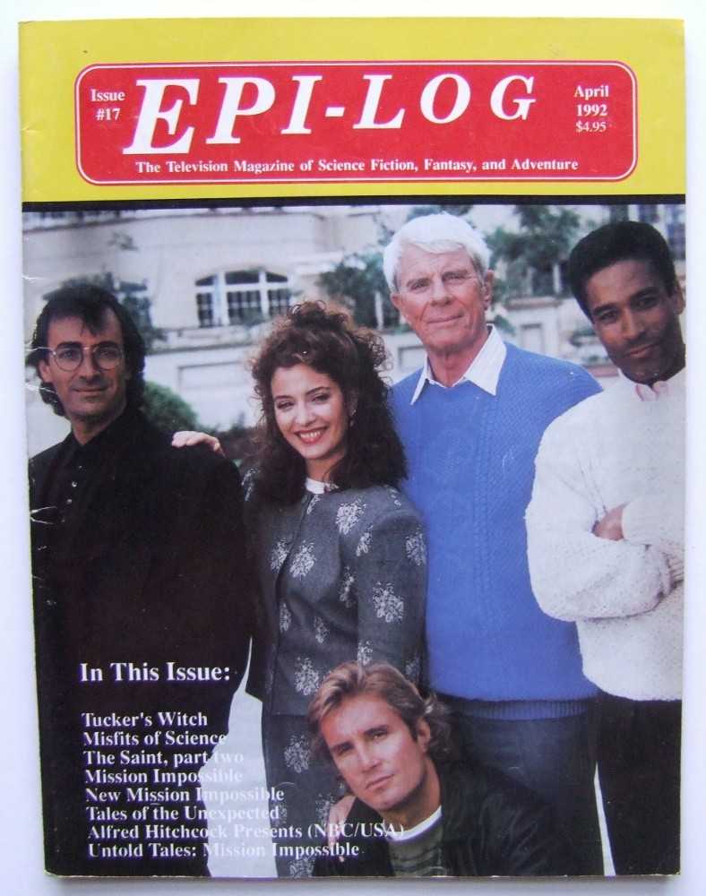 Image for Epi-Log Journal: The Television Journal of Science Fiction, Fantasy, and Adventure #17 (April, 1992)