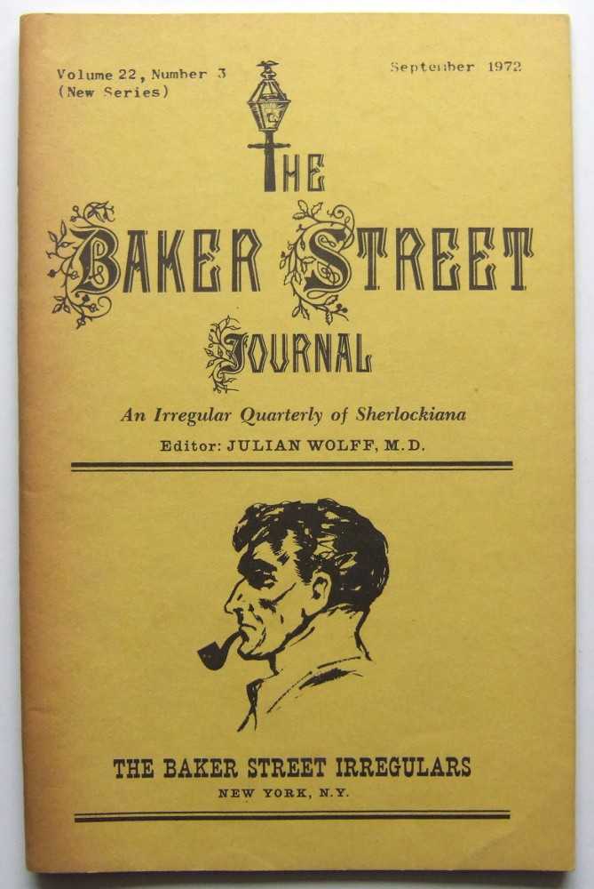 Image for The Baker Street Journal: An Irregular Quarterly of Sherlockiana (September, 1972, New Series, Volume 22, Number 3)