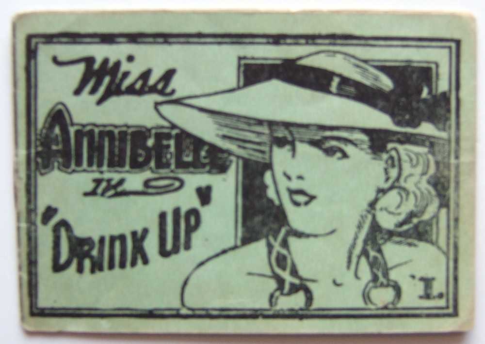 Image for Miss Annibelle in "Drink Up" 1. (Tijuana Bible, 8-Pager)