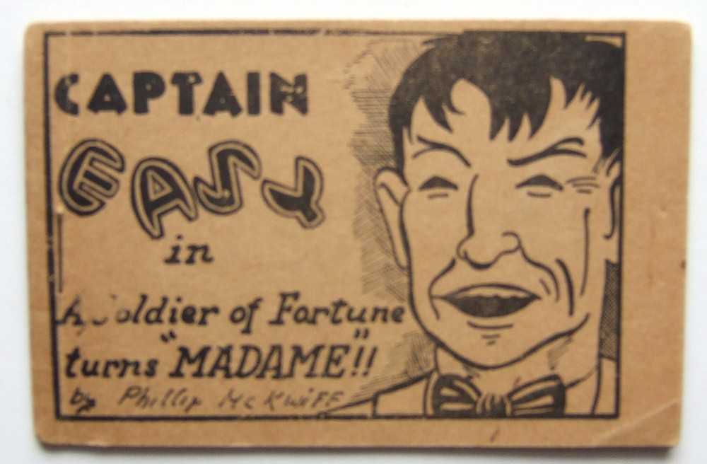 Image for Captain Easy in A Soldier of Fortune Turns "Madame"!! by Phillip McKwiff (Tijuana Bible, 8-Pager)
