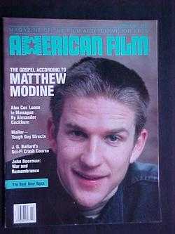 Image for American Film (October, 1987, Volume 13, #1)