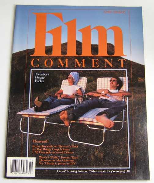 Image for Film Comment (March-April 1987, Volume 23, #2)