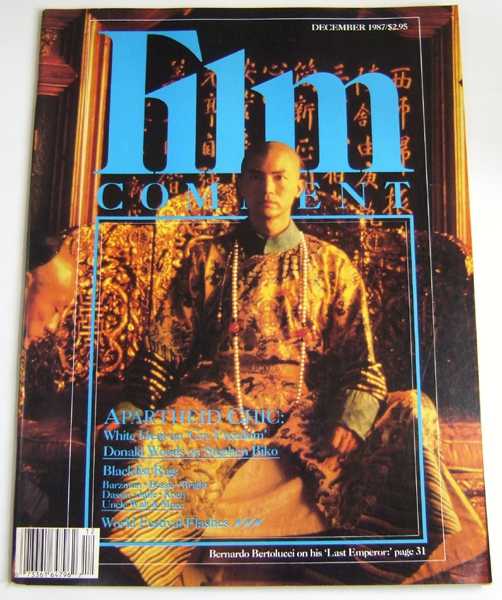Image for Film Comment (November-December 1987, Volume 23, #6)