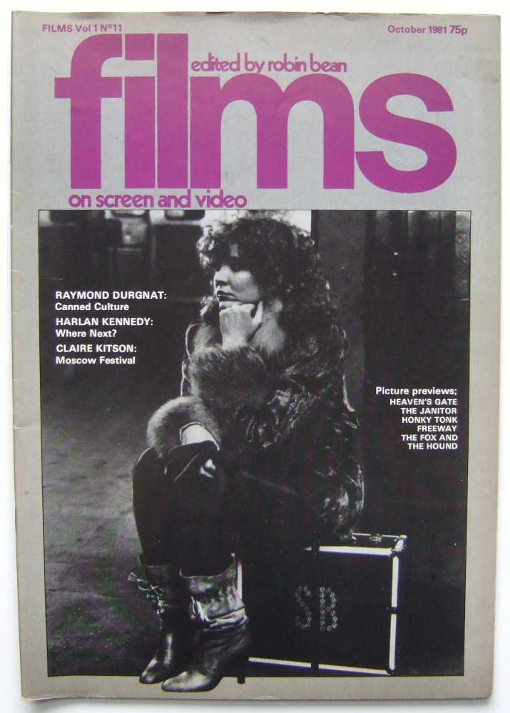 Image for Films on Screen and Video (October, 1981, Volume 1, #11)