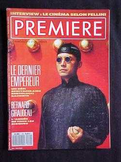 Image for Premiere: Le Magazine du Cinema, No. 129 (Decembre, 1987)