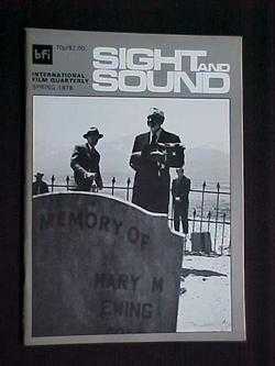 Image for Sight and Sound: International Film Quarterly (Spring, 1978, Volume 47, #2)