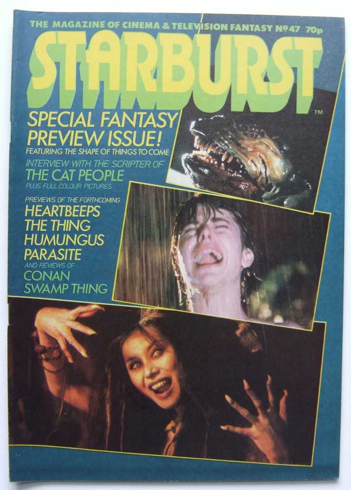 Image for Starburst: The Magazine of Cinema and Television Fantasy #47 (1982, Volume 4, #11)