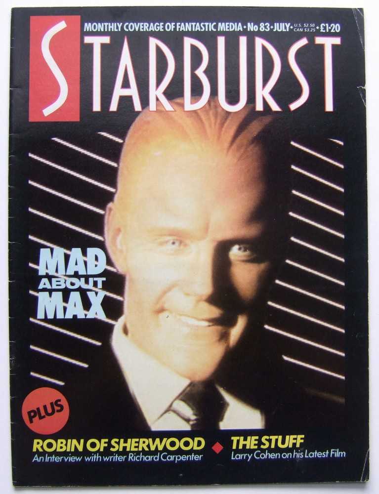 Image for Starburst: The Magazine of Cinema and Television Fantasy #83 (July, 1985, Volume 7, #11)