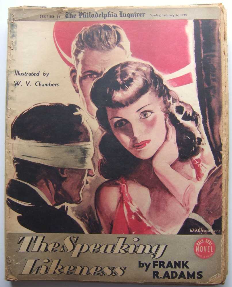 The Speaking Likeness (Gold Seal Novel, presented by the Philadelphia Inquirer, Sunday, February 6, 1944) Image for The Speaking Likeness (Gold Seal Novel, presented by the Philadelphia Inquirer, Sunday, February 6, 1944)