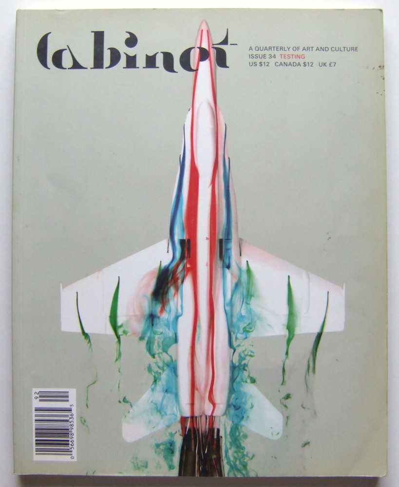 Image for Cabinet Magazine: A Quarterly Magazine of Art and Culture, Issue #34: Testing (Summer, 2009)