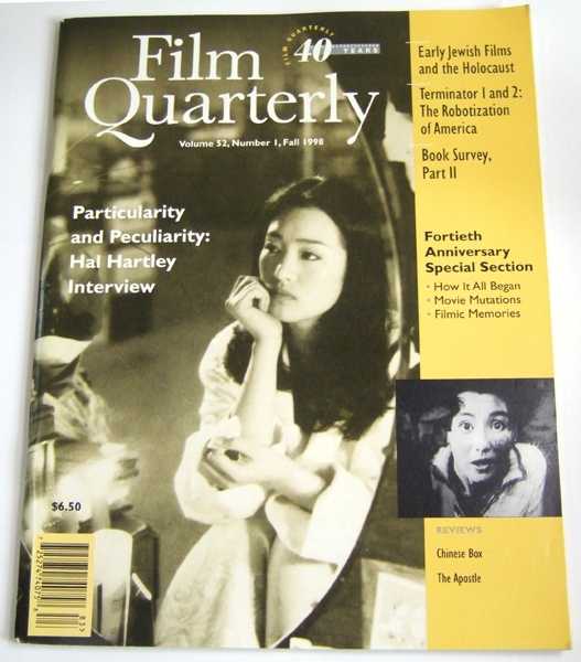 Image for Film Quarterly (Fall 1998, Volume 52, #1)