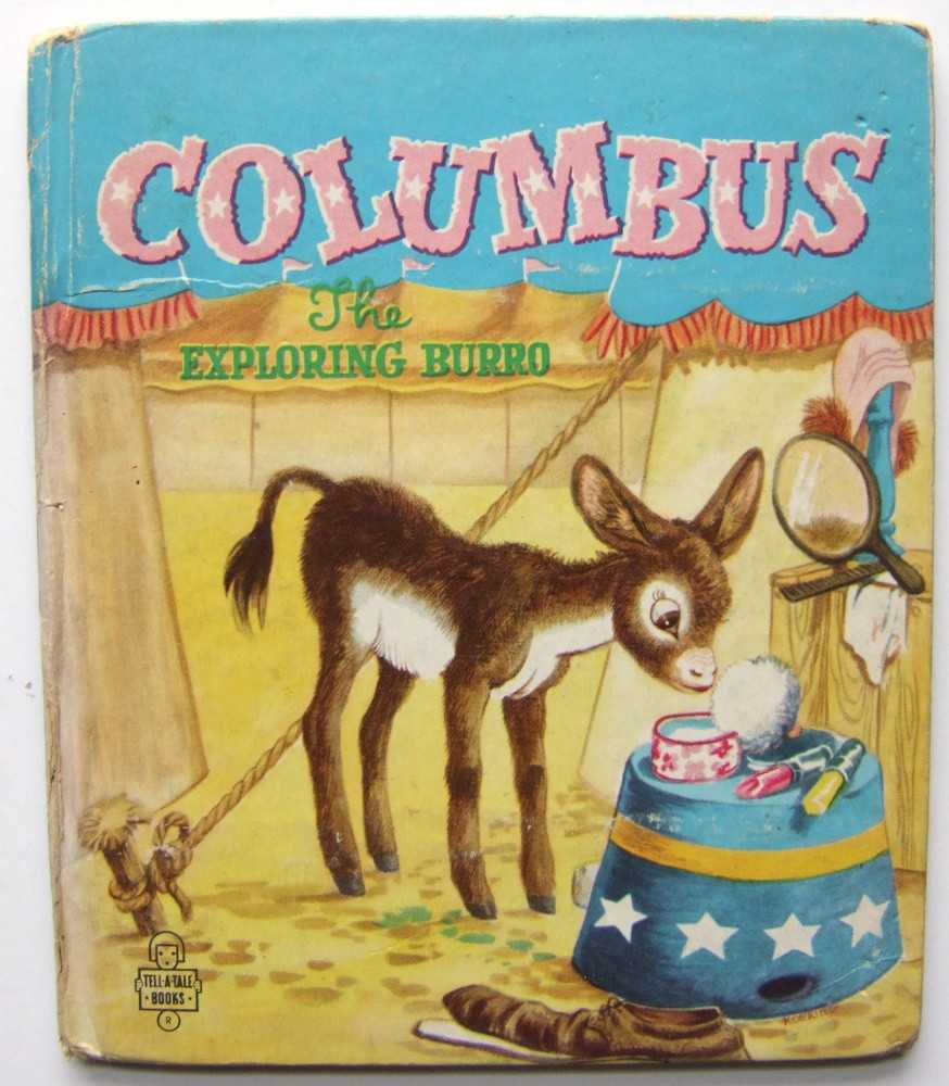Columbus, The Exploring Burro Image for Columbus, The Exploring Burro