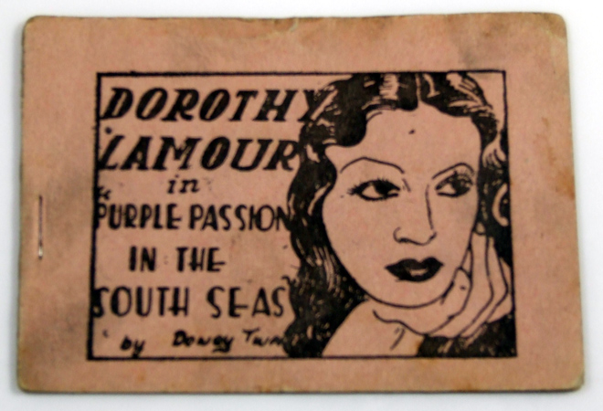 Image for Dorothy Lamour in "Purple Passion in the South Seas" by Dewey Twatt (Tijuana Bible, 8-Pager)