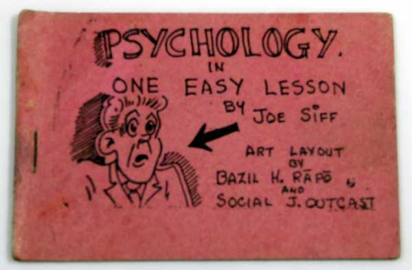 Image for Psychology in One Easy Lesson (Tijuana Bible, 8-Pager)
