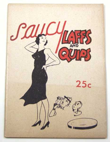 Saucy Laffs and Quips (Joke Book) Image for Saucy Laffs and Quips (Joke Book)
