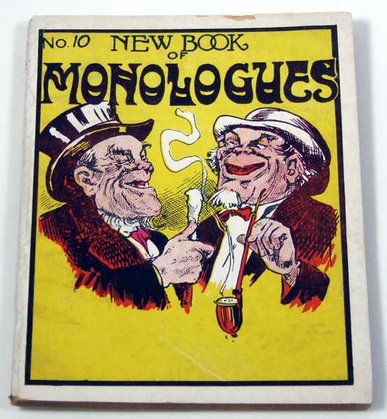 New Book of Monologues Image for New Book of Monologues