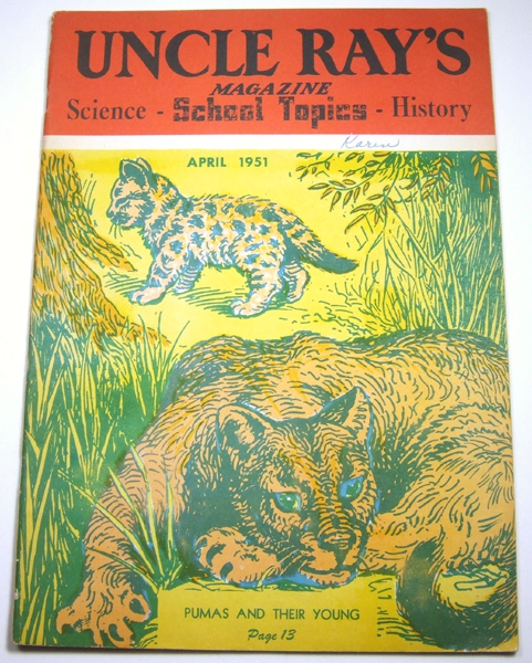 Image for Uncle Ray's Magazine (Vol. 6, No. 4, April, 1951)