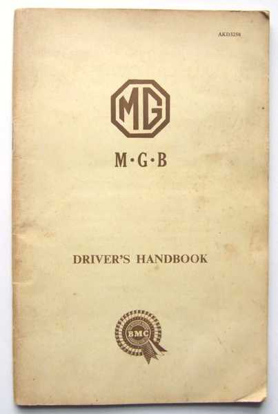 Image for MG MGB Driver's Handbook