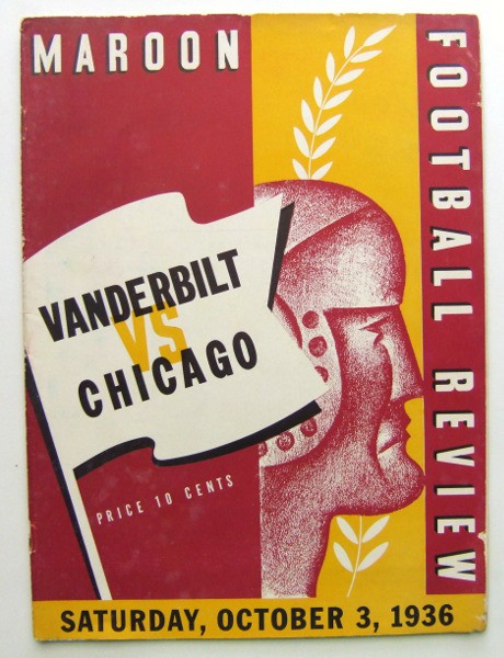 Image for Vanderbilt vs. Chicago (Football Program, October 3, 1936)