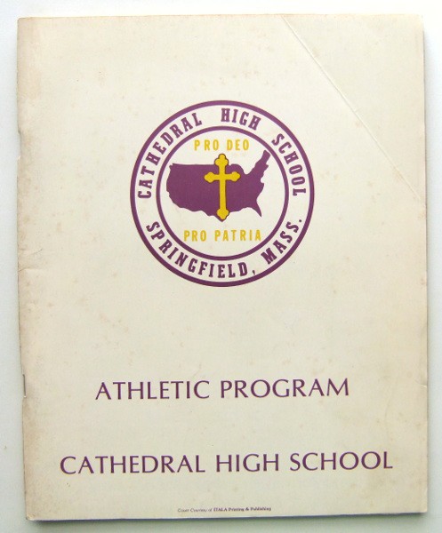Image for Cathedral High School, New York City, Athletic Program Yearbook 1977