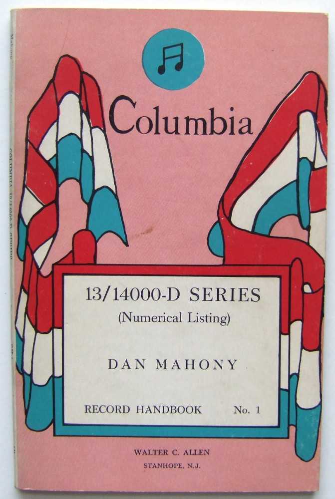 Image for Columbia Record Handbook, No. 1: 13/14000-D Series